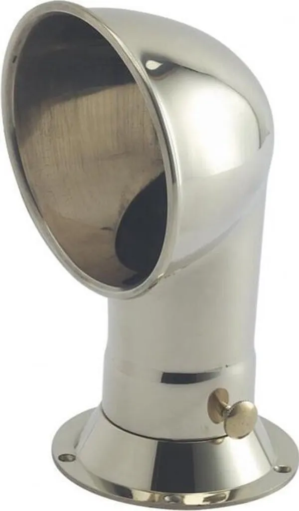 Chapeau d'Air en Laiton Chromé ARC Marine - Grille d'Aération Inoxydable