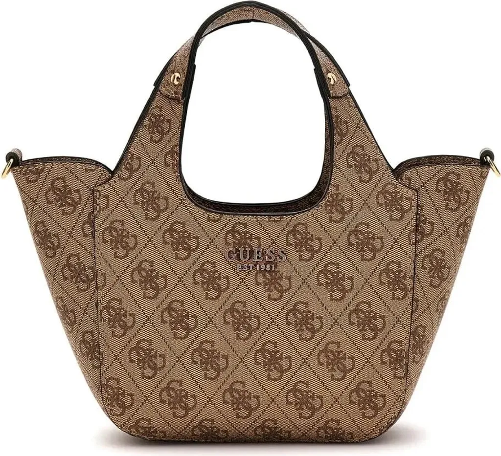 Sac à main Guess Latte Logo : Organisez vos affaires avec style et luxe