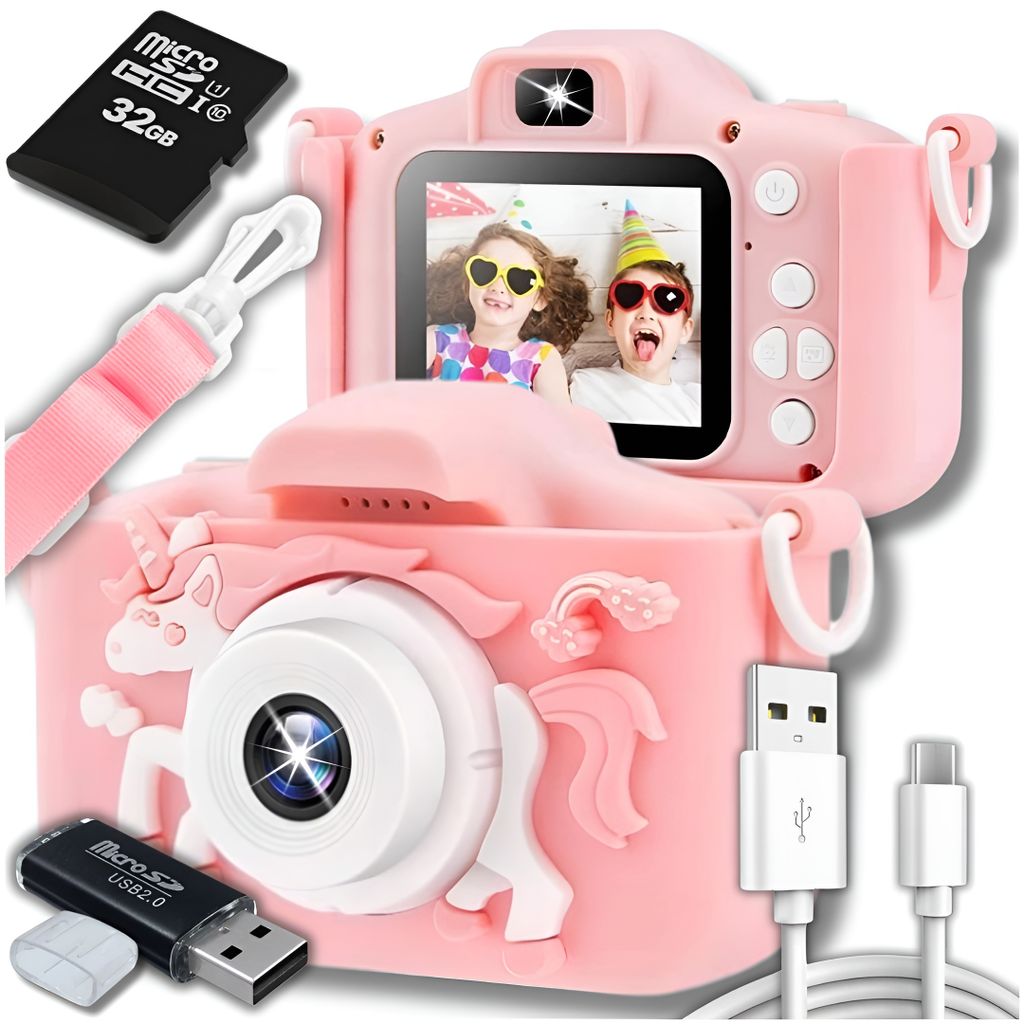 Aparat Fotograficzny Cyfrowy Dla Dzieci 40Mpx Kamera Zdjęcie produktu 