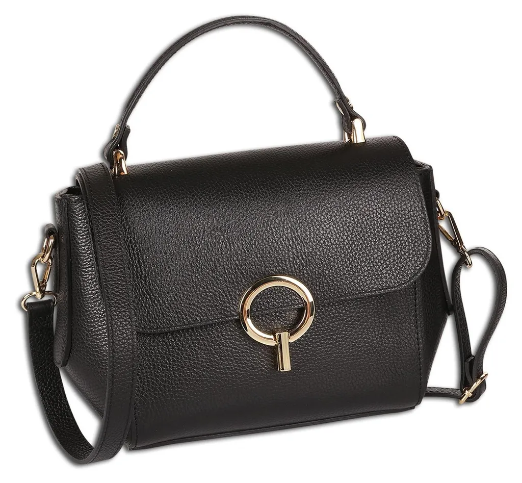 Sac à main noir Toscanto moyen : le rangement parfait modèle OTT845HS1