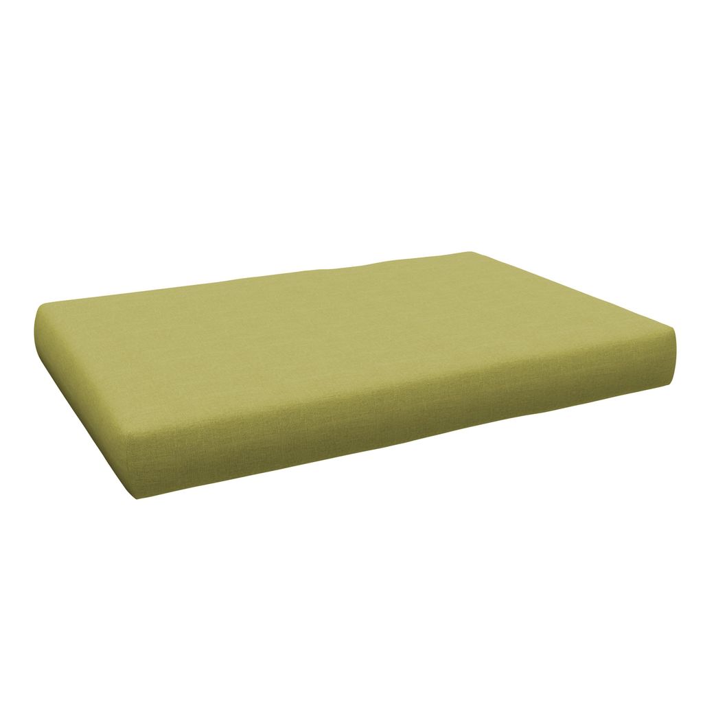 POKAR Palettenkissen Palettenauflagen mit abnehmbarem Bezug Palettensofa, Größe:Sitzkissen 120 x 80, Farbe:Limette