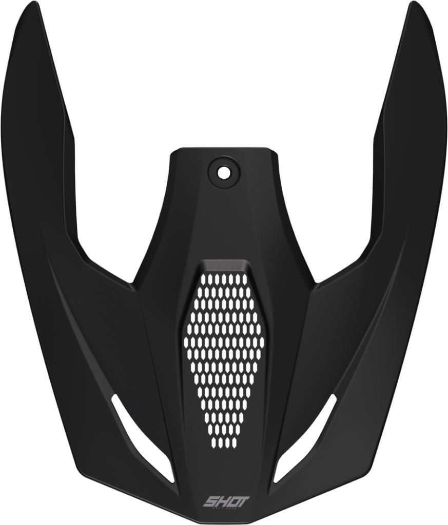 SHOT FURIOUS SOLID 23 MX-Helmschild matt schwarz