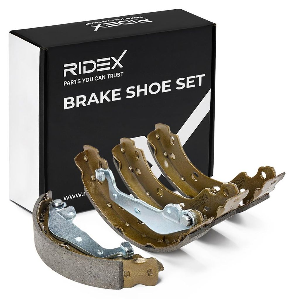 RIDEX Bremsbackensatz Trommelbremse Hinten für SMART FORTWO Produktbild 