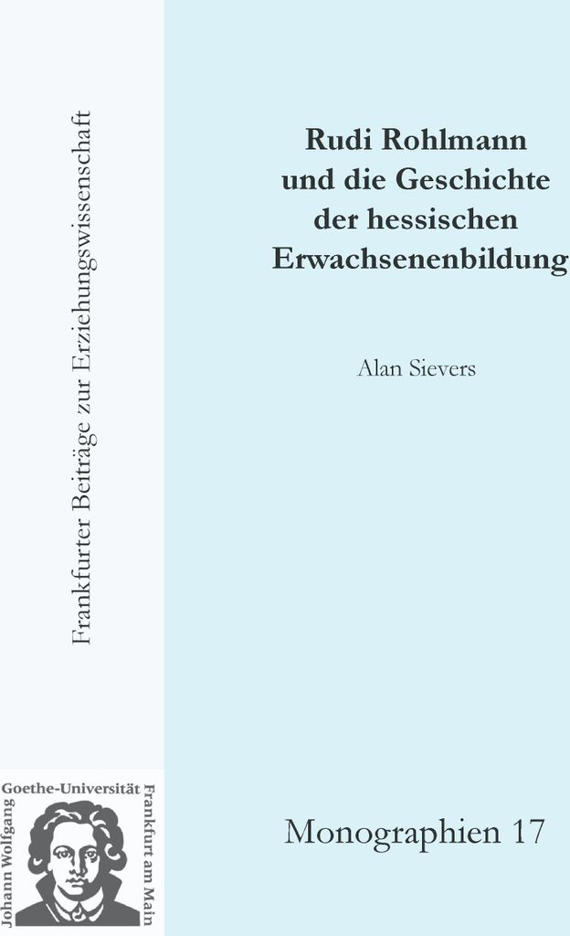 Rudi Rohlmann und die Geschichte der hessischen Erwachsenenbildung