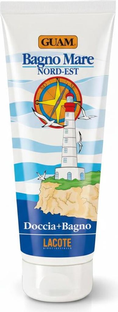 GUAM Algen-Duschgel und Shampoo 2in1, Nord-East Formel, 250 Produktbild 