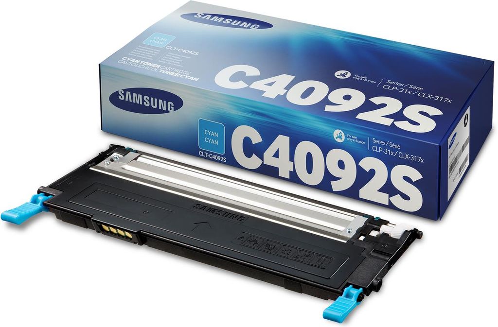 HP Samsung Toner mit Trommel CLT-C4092S Cyan (ca.1.000 Produktbild 