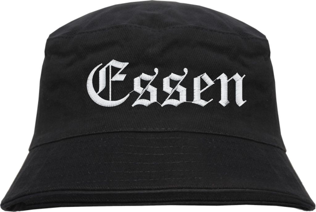 Essen Fischerhut - Altdeutsch - bestickt -  Bucket Hat Produktbild 