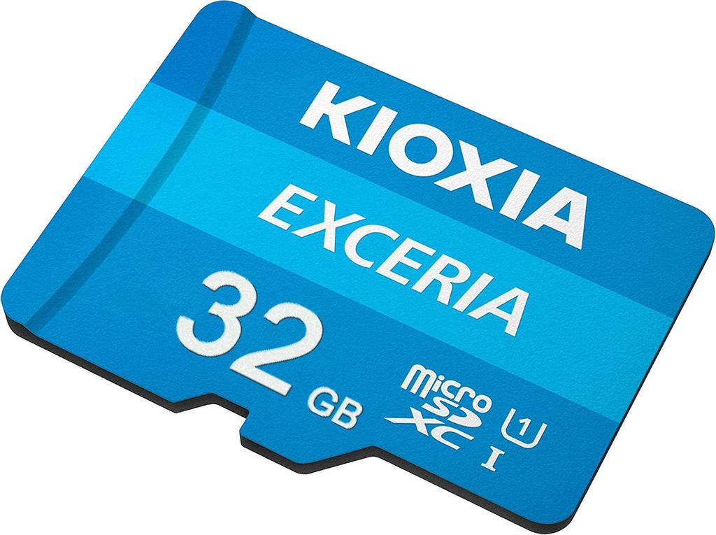 Kioxia Exceria, 32 GB, MicroSDHC, Třída 10, UHS-I, 100 Obrázek produktu 