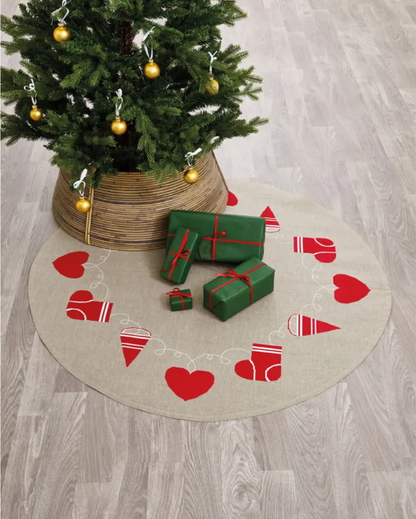 Réussir sa broderie XXL avec le kit Permin Cuore e Cono - Point compté