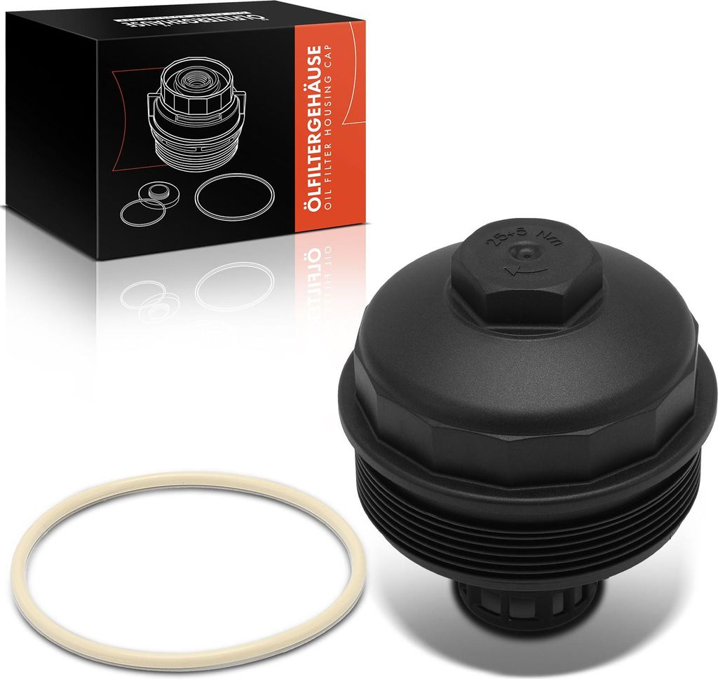 Frankberg 1x Ölfiltergehäuse Deckel für Volvo S60 II S80 II XC60 XC70 II XC90 I 3.2L