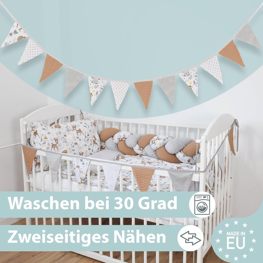 Wimpelkette Kinderzimmer - Wimpel Girlande Outdoor Produktbild 4