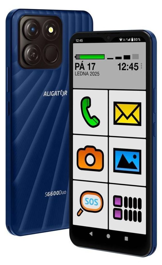 Aligator S6600 SENIOR modrý Obrázek produktu 