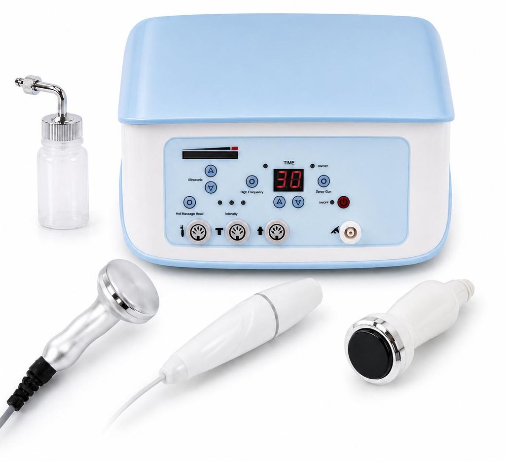 Appareil multifonction infrarouge, Darsonval et ozone Image du produit  Image générée par une IA