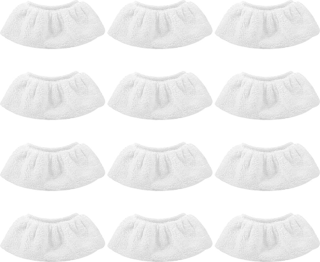 Dampfreiniger Mikrofaser Ersatztücher Set - 12 x Produktbild 