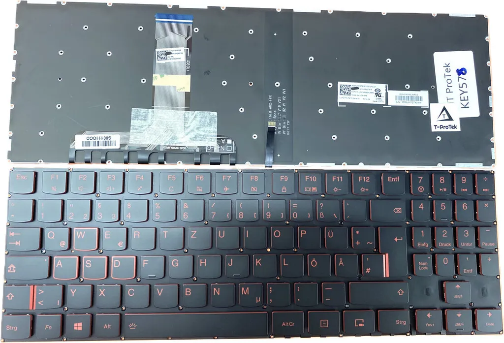 Clavier Rétroéclairé AZERTY pour SN20M27916 : Solution Touches Bloquées - 2
