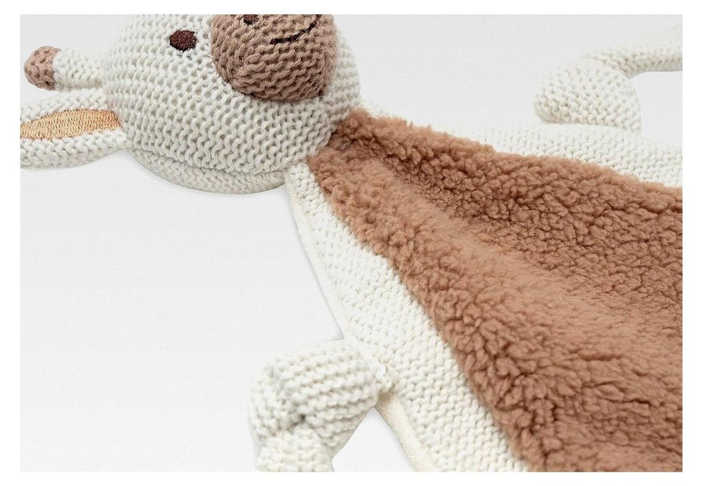 Giraffen-Schnuffeltuch mit individueller Bestickung