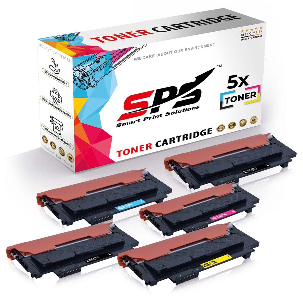 5x Toner W2070A W2071A W2072A W2073A | Kaufland.de