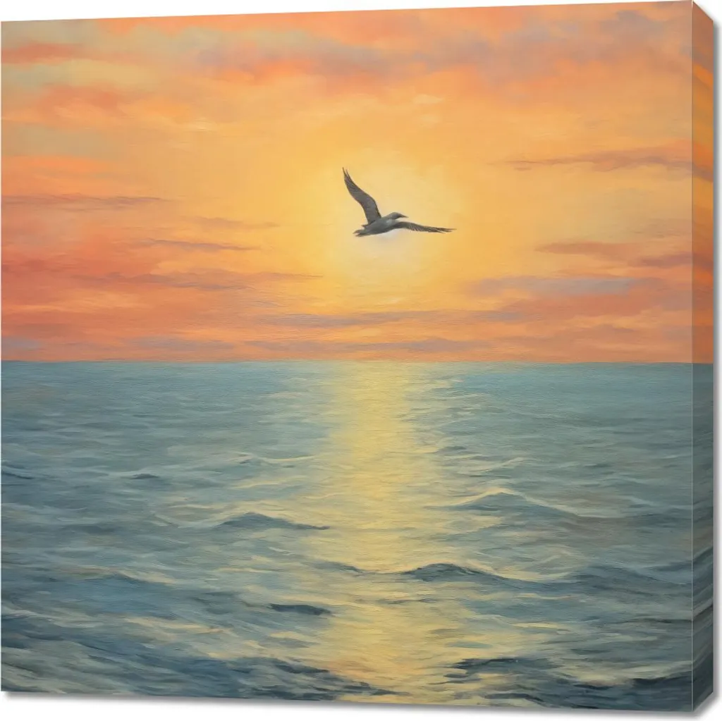 Quadro 90x90cm Serenata del cielo