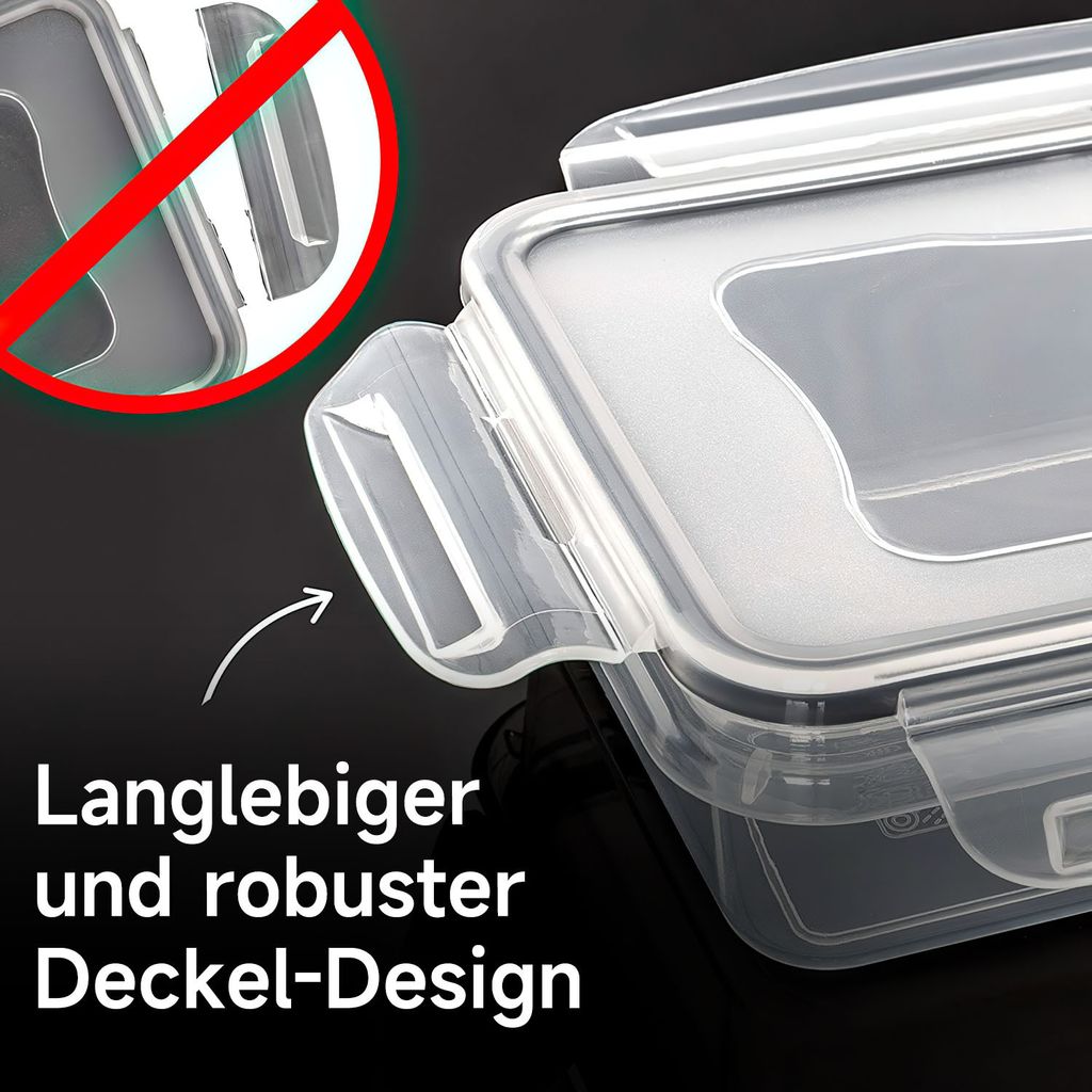 Frischhaltedose 24 Stück Dosen Set mit Deckel Vorratsdosen Produktbild 7
