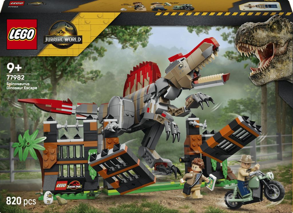 LEGO Jurassic World: De Spinosaurus-vlucht Productafbeelding 