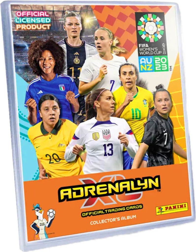 Panini Fifa Frauen Fußball WM Karten 2023 - Trading Cards - 1 Sammelmappe Sammelkarten