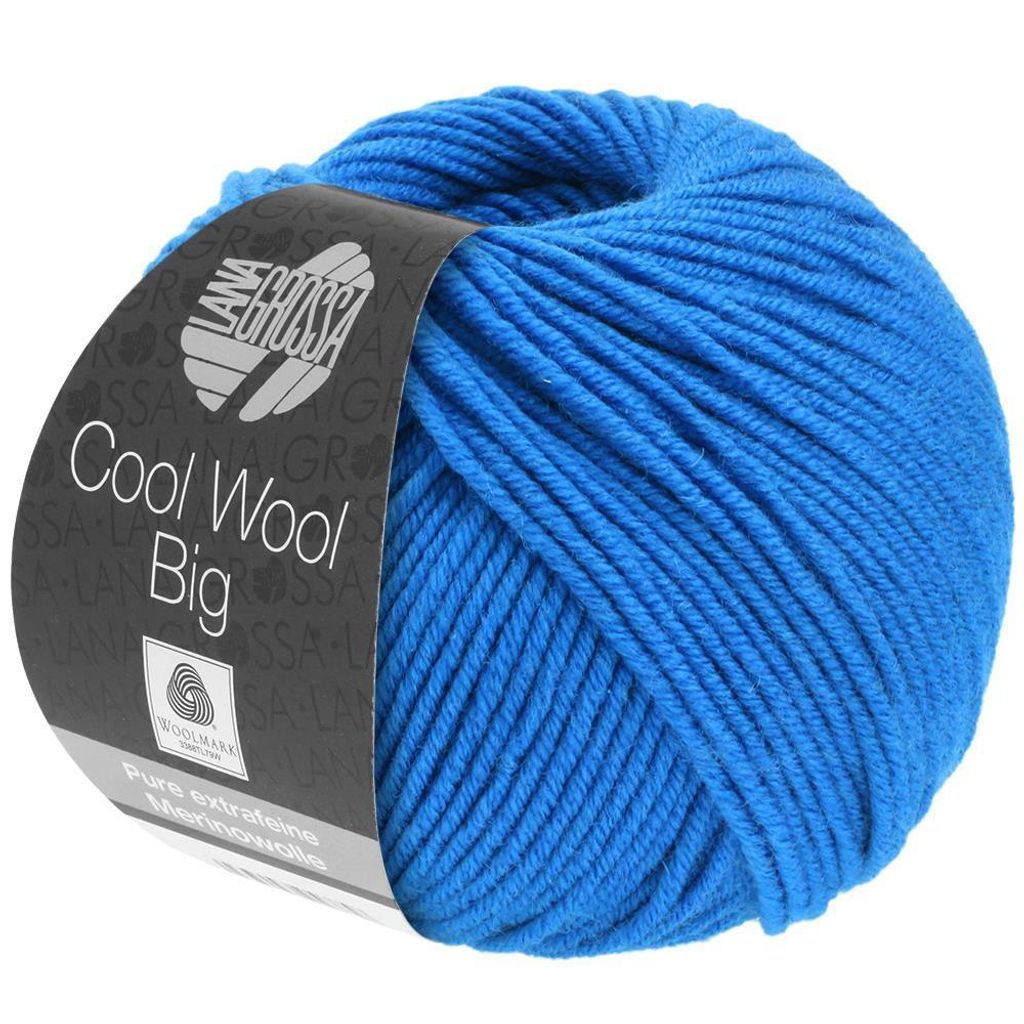 Lana Grossa Cool Wool Big 992 Tintenblau 50g Produktbild 