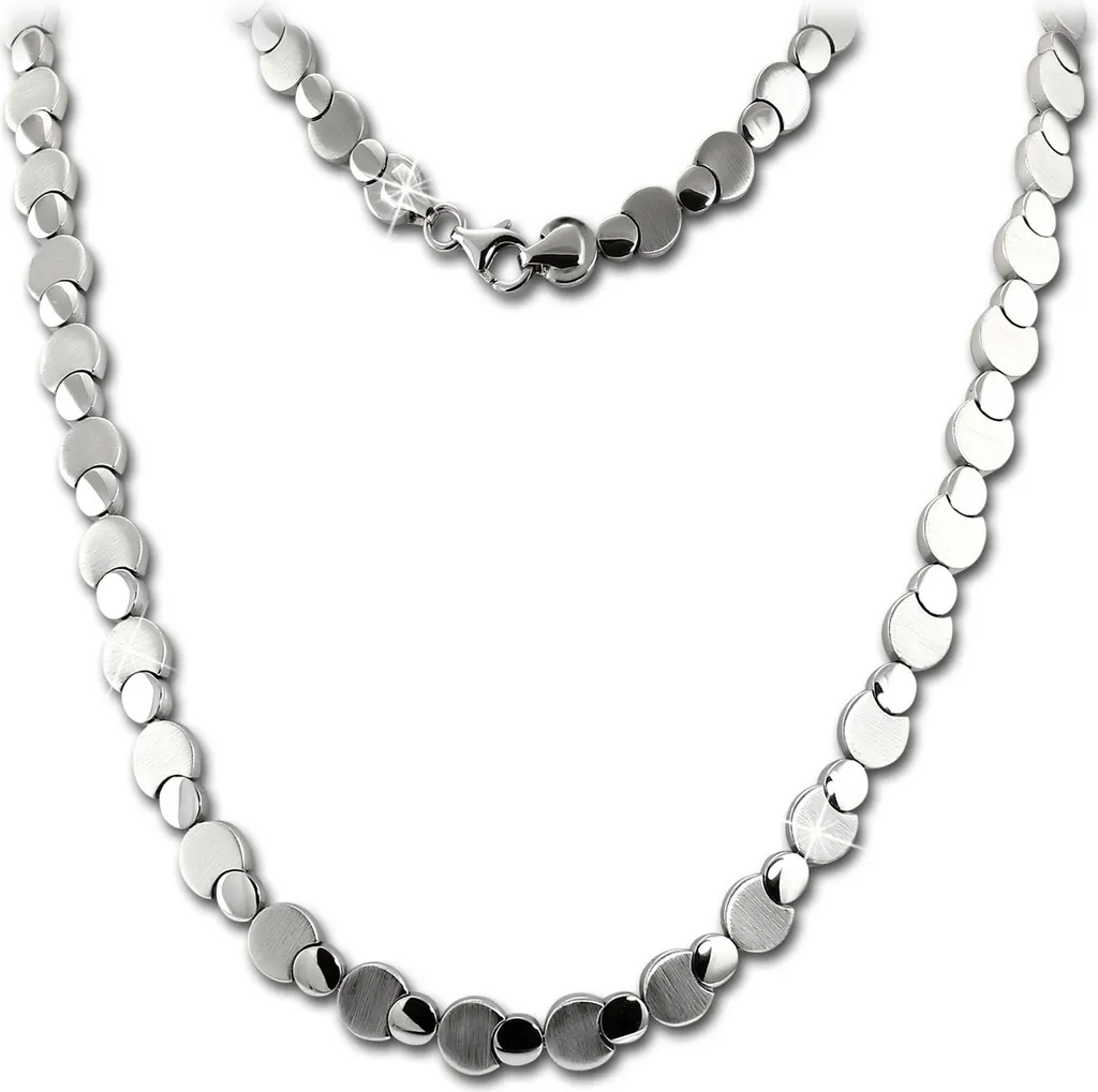 Collier Circles en Argent Sterling 925 Anti-Ternissement SilberDream