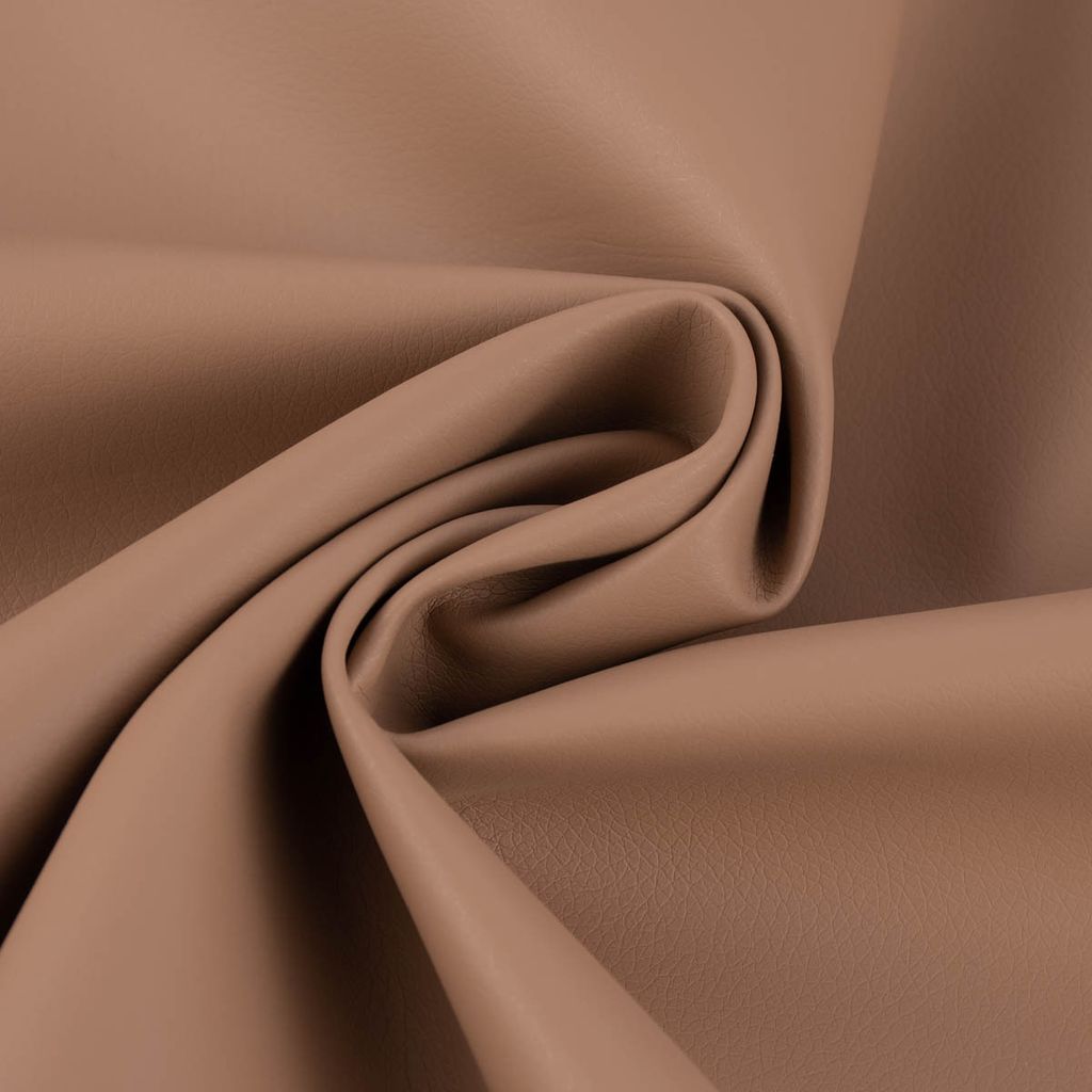 Kunstleder Polsterkunstleder Kreativleder taupe-braun 1,4m Breite
