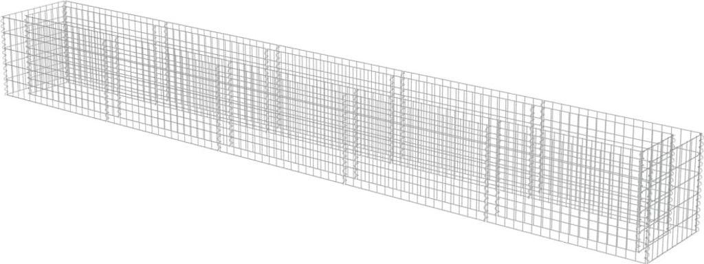 "im Sonderangebot" Gabionen-Hochbeet Verzinkter Stahl 450×50×50 cm - NeuMöbel4832210