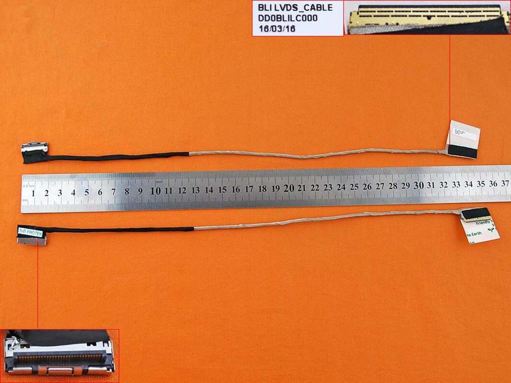 Displaykabel LED Bildschirm cable version 40-PIN kompatibel für Toshiba Satellite S55D-B