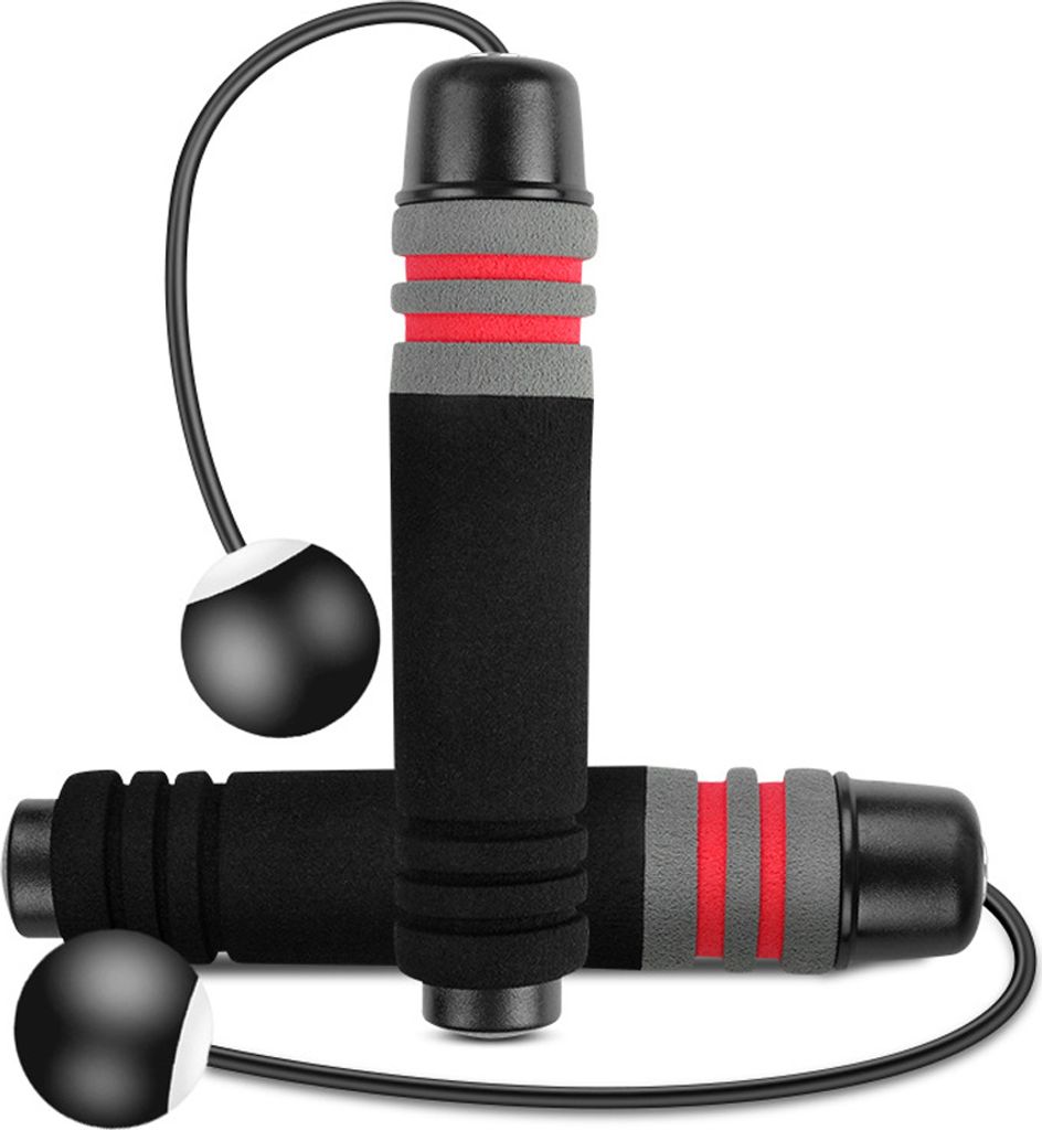 Gewichtetes, schnurloses Springseil für Übungen, verwicklungsfreies Springseil für Männer, Frauen und Kinder, verstellbar