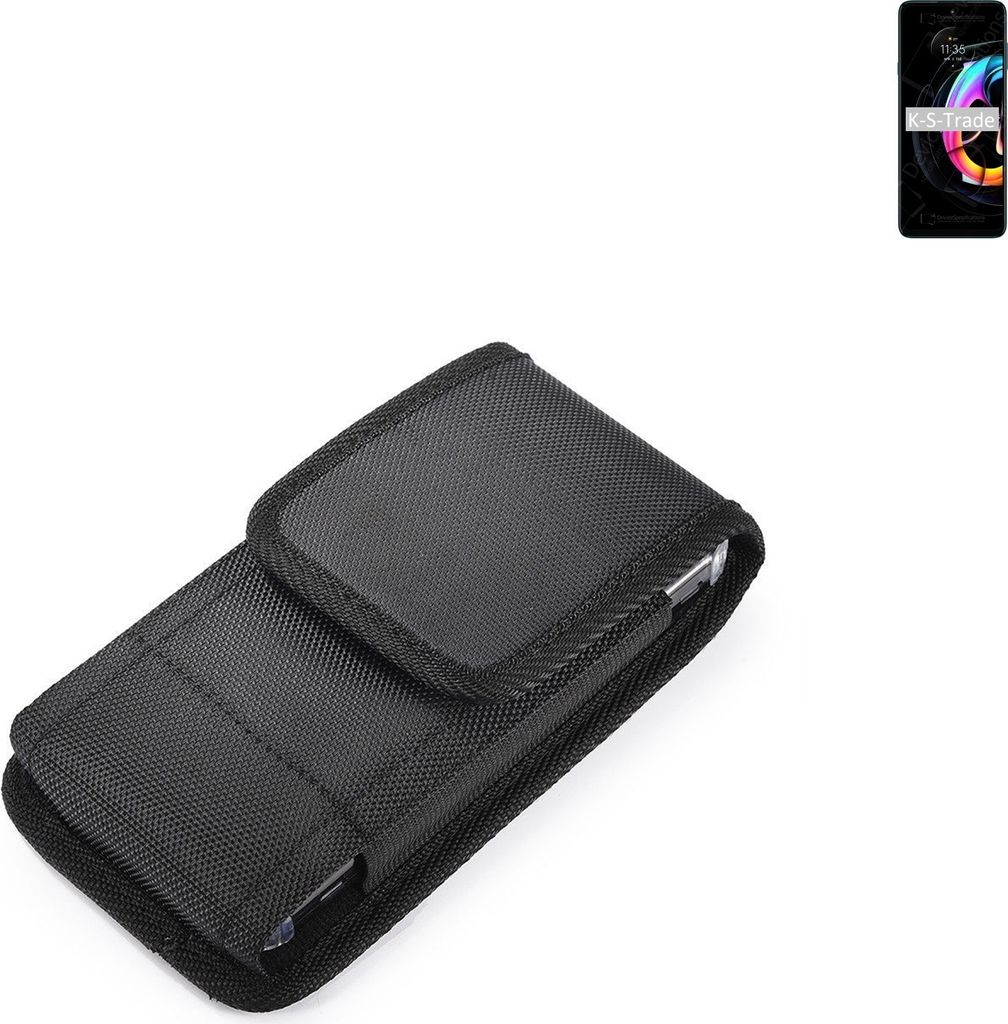 Holster Gürteltasche kompatibel mit Motorola Edge 20 Fusion Holster Gürtel Tasche wasserabweisend Handy Hülle Schutz Hülle Outdoor schwarz