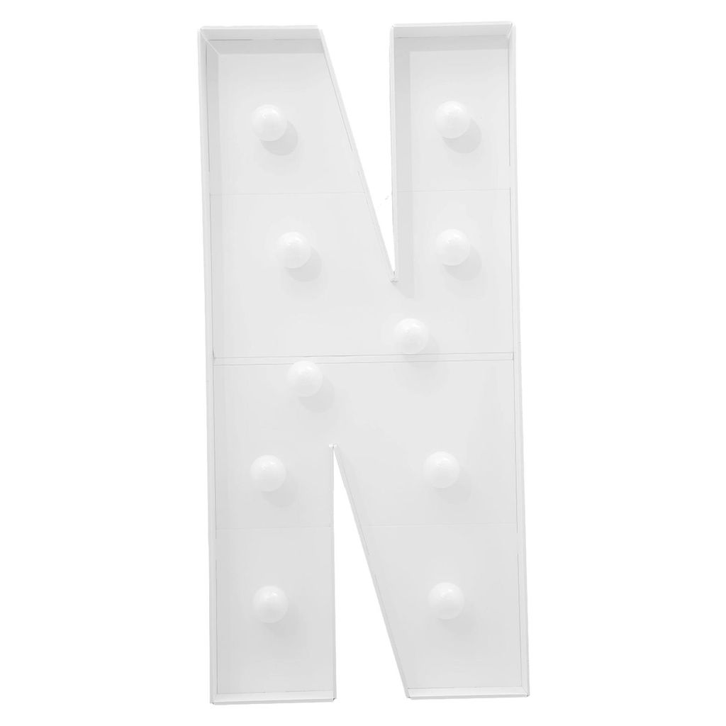 91,5cm Leuchtbuchstaben-N Geburtstag Heiratsantrag Hochzeit Party Dekoration 2000-3000K