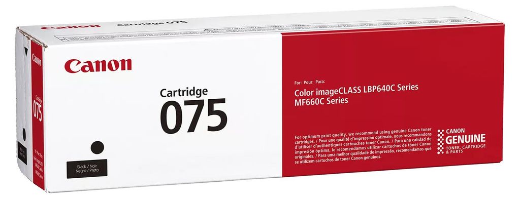 Canon 075, 1300 Seiten, Schwarz, 1 Stück(e) Produktbild 