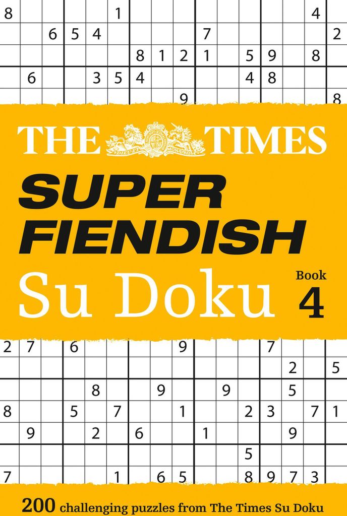 The Times Super Fiendish Su Doku Book 4