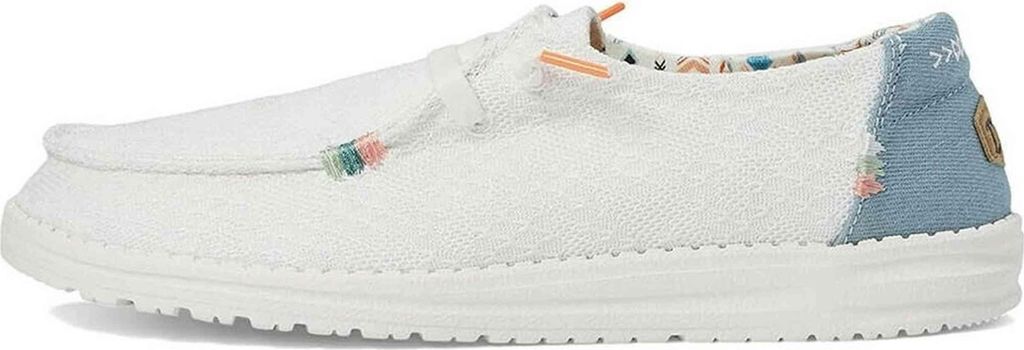 Hey Dude Damen Mokassins Halbschuhe WENDY BOHO Weiß Produktbild 