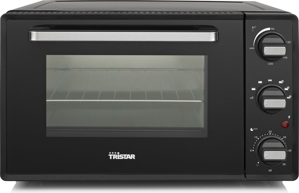 Tristar Umluftofen 1500 W 28 L Schwarz