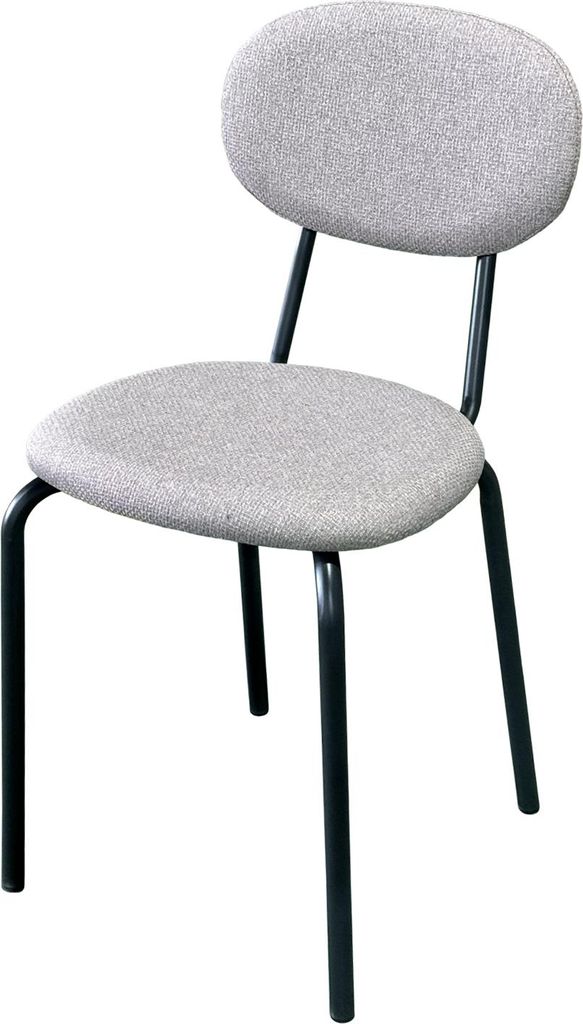 Anella Stuhl, Cappucchino, gepolsterte Sitzfläche, 48x81x40 Produktbild 