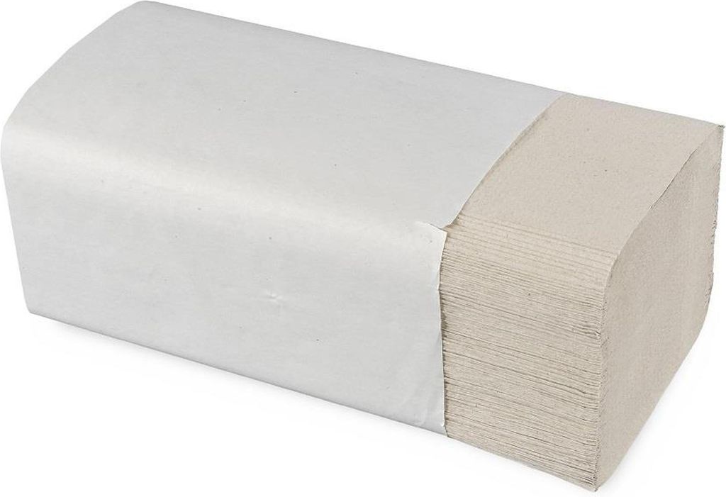 Papierhandtücher Quicky- 1-lagig - natur - V - Falz - 5000 Falthandtücher