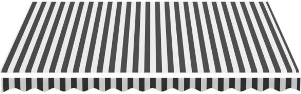 Telo Ricambio Tenda Sole 3,5x2,5m vidaXL Antracite-Bianco | UV-Stop - 7