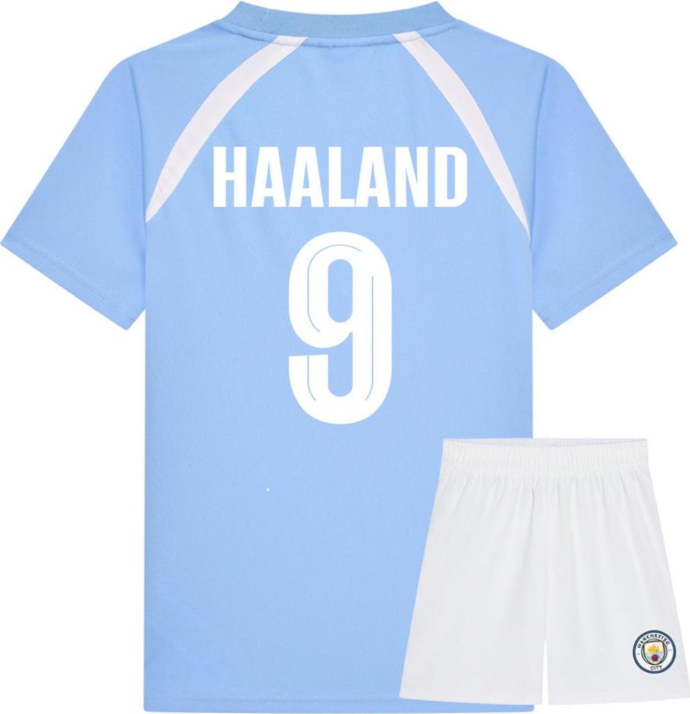 Manchester City Haaland Fußball Trikot Set Heim - 2024-2025 Produktbild 