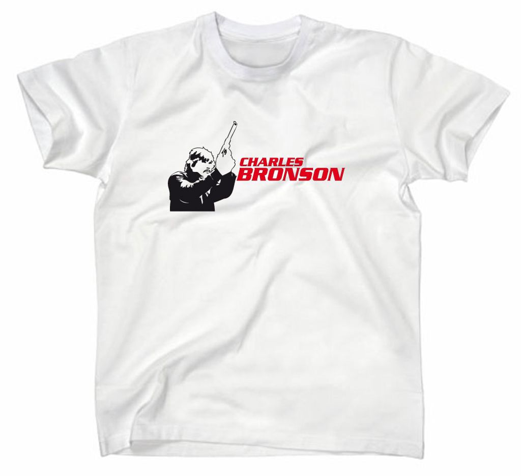 Styletex23 T-Shirt Charles Bronson Kult, weiss, L