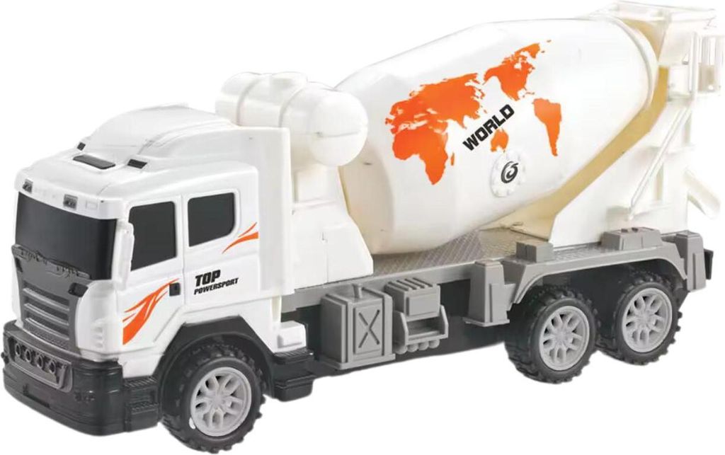 Camion-Benne RC 2.4GHz – Véhicule Construction Avec Sons Et Lumières – 2 Batteries – Dès 3 Ans