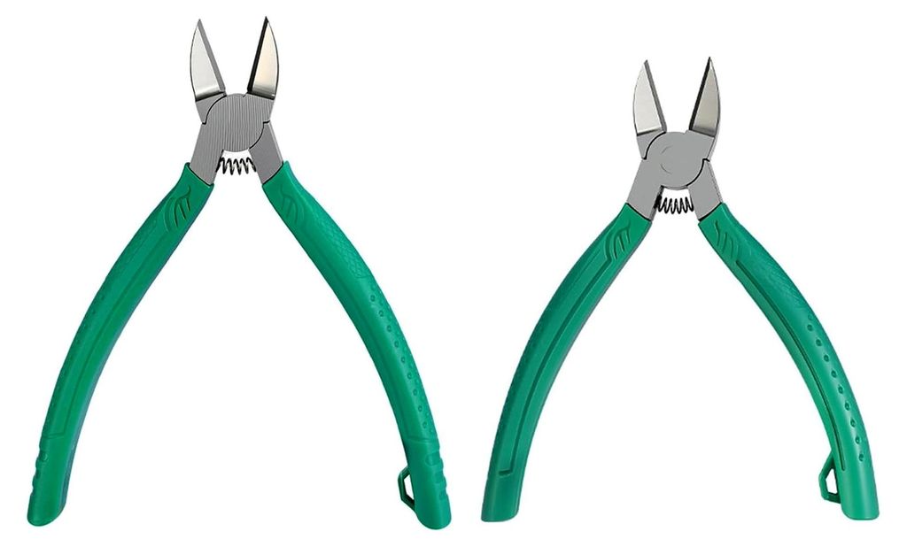 Edelstahl Seitenschneider für Drahtkabel, ergonomische Griffschneiderzange für elektrische Anwendungen