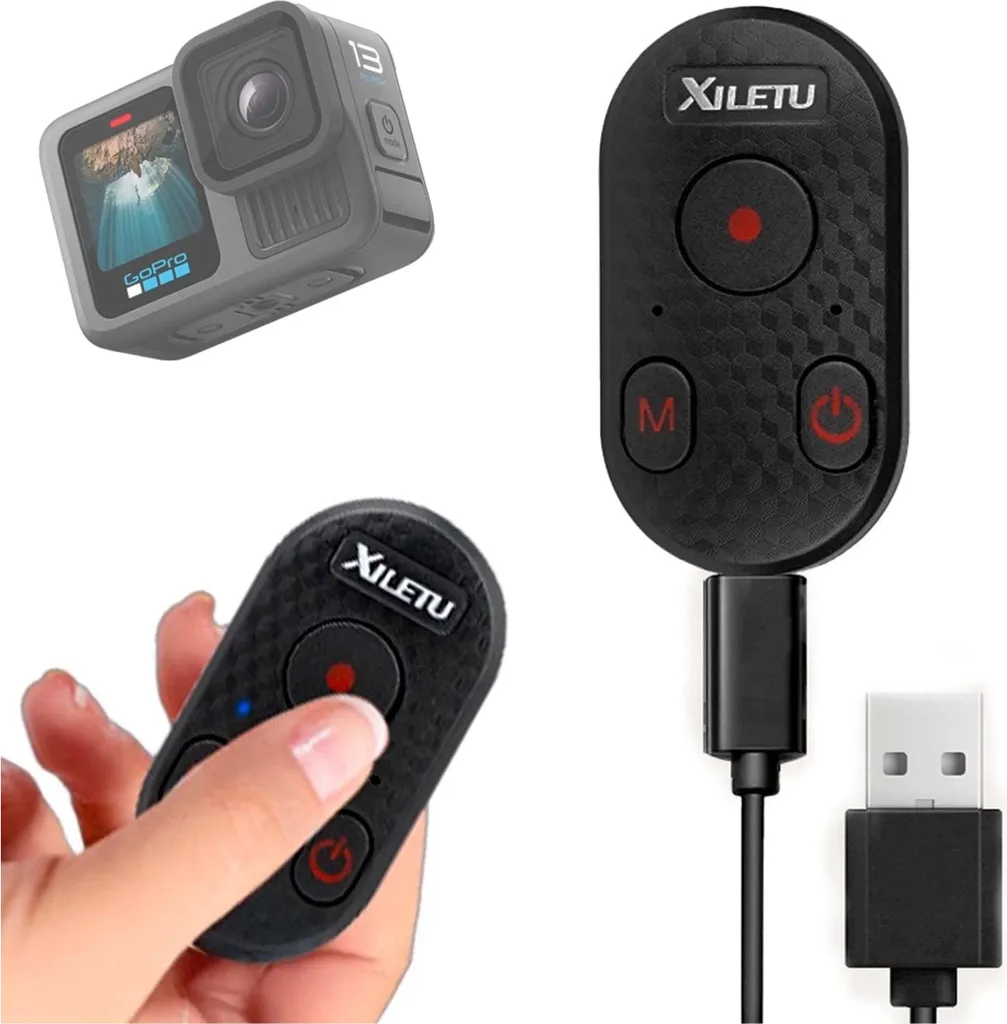 Xletu XCR-2 Plot Bluetooth Sans Fil Haute Précision pour GoPro et Mobile