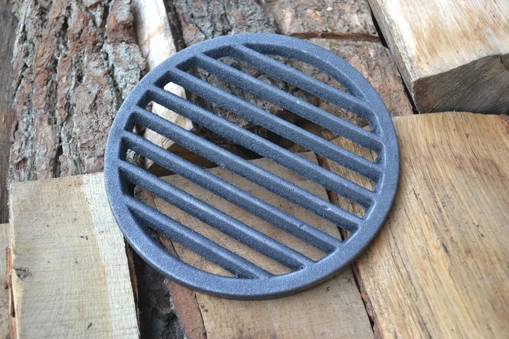 Griglia per Stufa 23 cm in Ghisa | Ricambio Robusto SEZAM per Camini