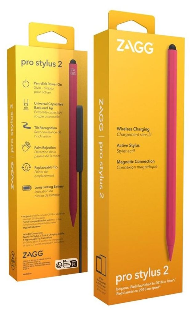 ZAGG Pro Stylus 2, Tablet, Apple, Różowy, iPad Pro 11 & Zdjęcie produktu 