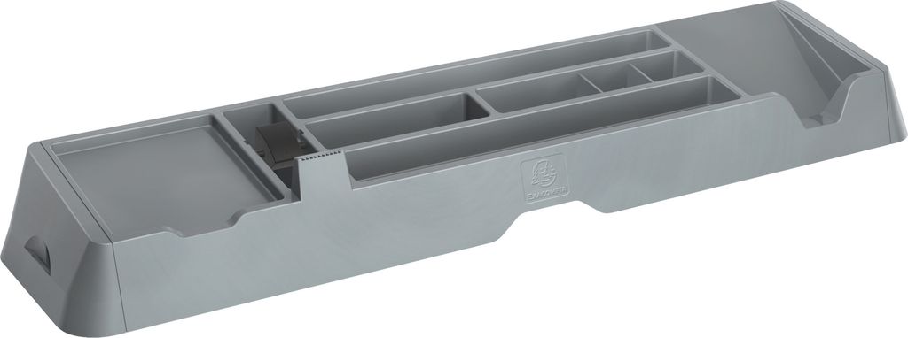 Exacompta 6x Desktop-Organizer TOOLBAR - Dunkelgrau - 67038D