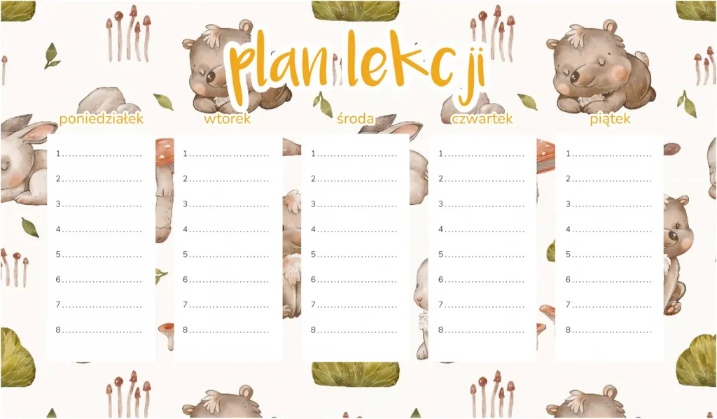 Mondo Magnetico Piccoli Animali della Foresta 30x17,5cm | Magia Didattica