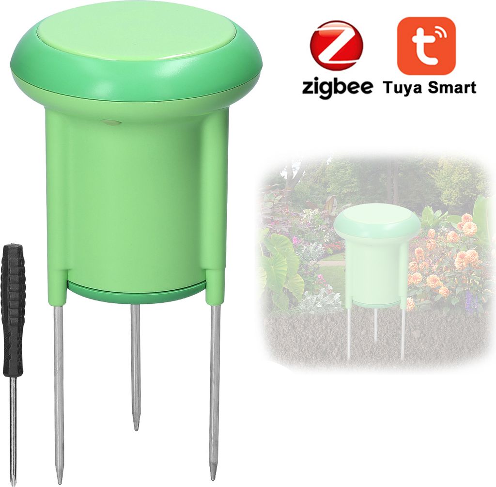 Tuya ZigBee 2v1 měřič teploty, vlhkostní půdní tester, Obrázek produktu 